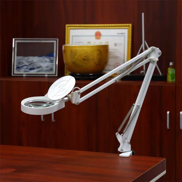 Desktop Magnifier with LED Light