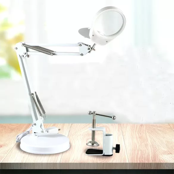 Desktop Magnifier with LED Light