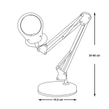 Desktop Magnifier with LED Light
