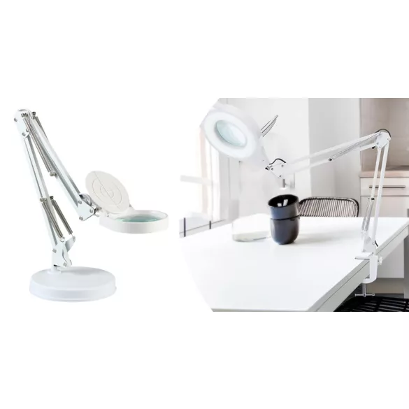 Desktop Magnifier with LED Light