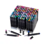 Double-ended Alcohol Marker Set in a Handbag