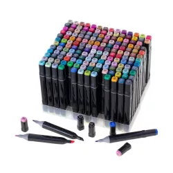 Double-ended Alcohol Marker Set in a Handbag