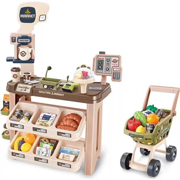 Toy Supermarket, 64 Pieces
