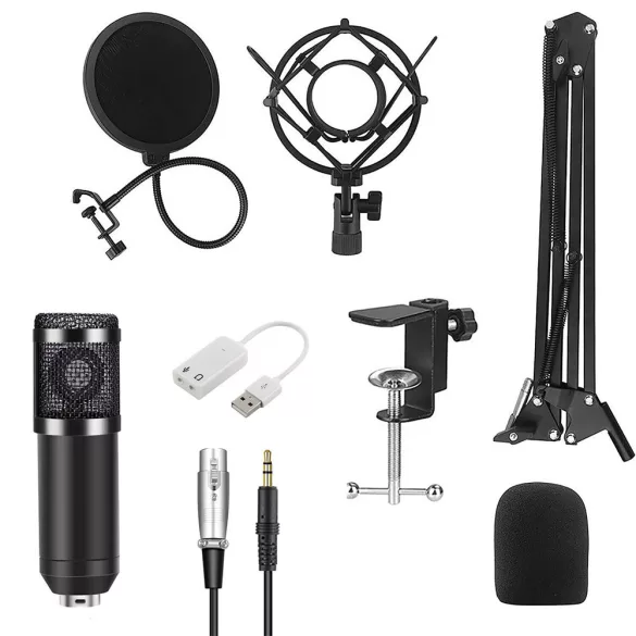 Desk-mounted Microphone with USB Connection