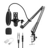 Desk-mounted Microphone with USB Connection