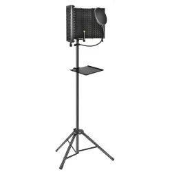 Microphone Stand with Noise Filter