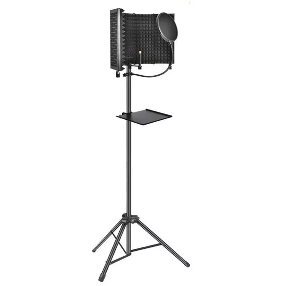 Microphone Stand with Noise Filter