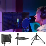 Microphone Stand with Noise Filter