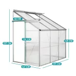 Garden Greenhouse, Aluminum