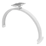 Moon, crescent-shaped cosmetic desk lamp