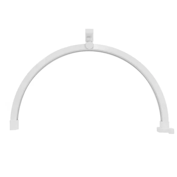 Moon, crescent-shaped cosmetic desk lamp
