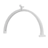 Moon, crescent-shaped cosmetic desk lamp