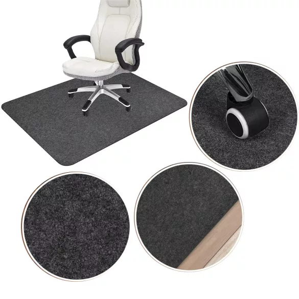 Floor Protector Chair Mat, Grey