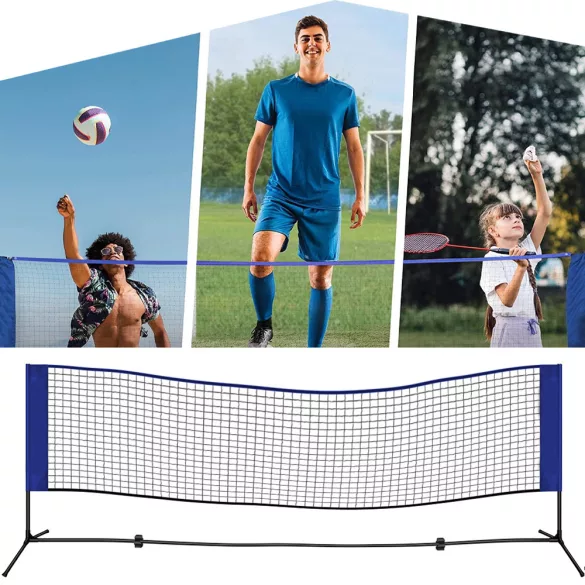 Adjustable Height Net for Multiple Sports
