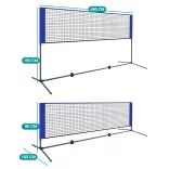 Adjustable Height Net for Multiple Sports