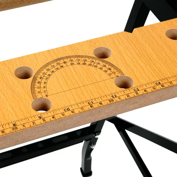Adjustable Folding Workbench