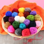 Acrylic Crochet Yarn Set of 24