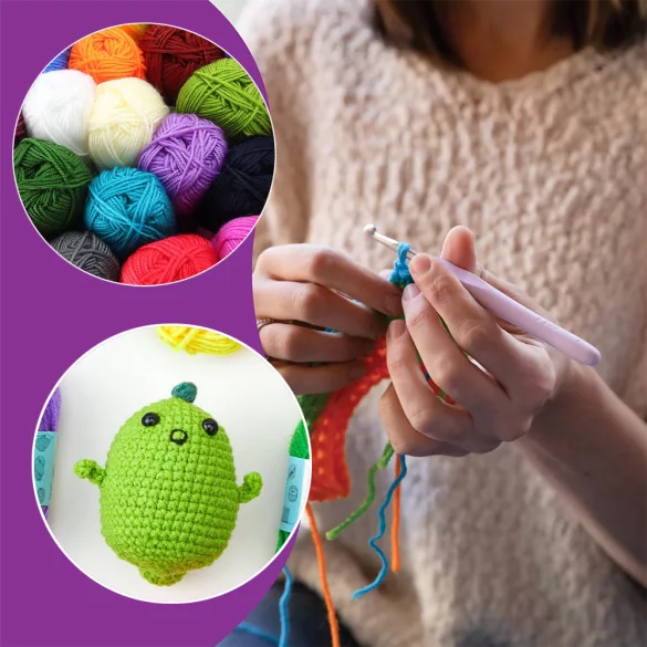 Acrylic Crochet Yarn Set of 24