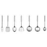 Wok Pan with Kitchen Accessories
