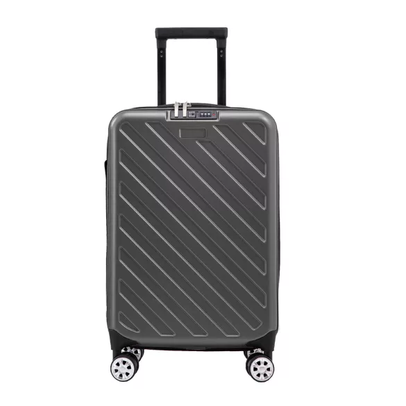 Foldable Suitcase, Dark Gray