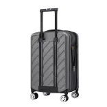 Foldable Suitcase, Dark Gray
