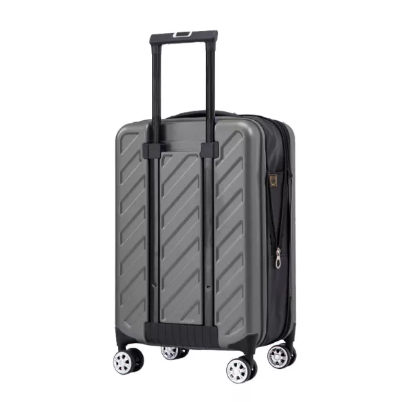 Foldable Suitcase, Dark Gray