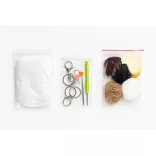 4-piece Animal Crochet Kit for Beginners