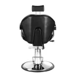 Barber Chair with Footrest, Black