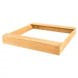 Homokozó sátortetővel 
