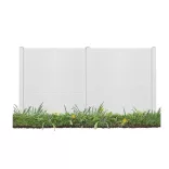 Garden Fence 124cm 2pcs