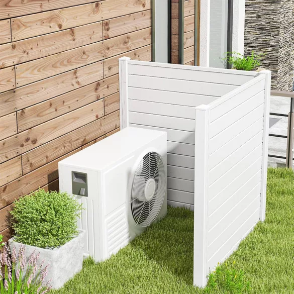 Garden Fence 124cm 2pcs