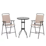 3-piece outdoor bar set
