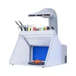 Portable Spray Booth with Exhaust