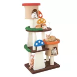 Cat Tree, Mushroom, Multi-Level