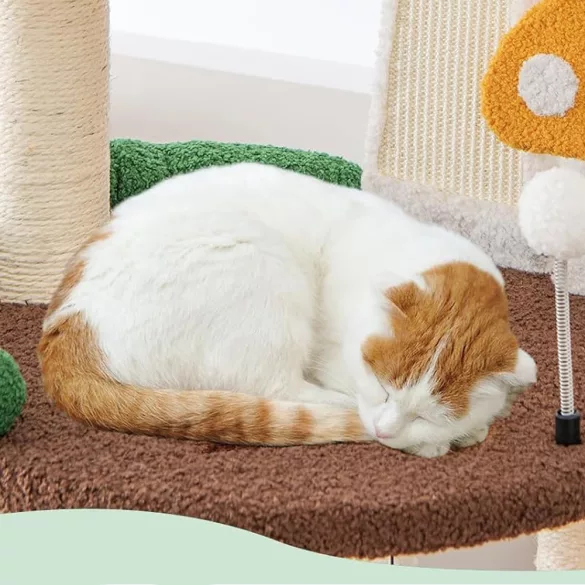 Cat Tree, Mushroom, Multi-Level